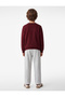 Three-Threaded, Ruffled, Pocket Detailed, Waist-Tie School Sweatpants - 4