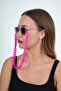 Fuchsia Acrylic - Thick Design Glasses Chain - 6