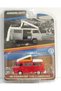 1968 Volkswagen Type 2 Campmobile Green (Special Series Color) 1:64 Model Car Red - 2