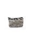 Sequin Big Black Makeup Bag