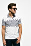 Men's Regular 100% Cotton Polo Collar Tshirt - 3