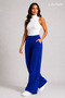 Women's Palazzo Pants Oversize High Waist Palazzo Trousers - 3