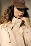 Water Repellent Hooded Woven Coat G5466Ax26Sp - 3