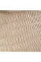 Waffle Texture Long Sleeve Beige Blouse - 3