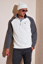 Slim Fit Half Zipper Cold-Proof Winter Fleece-Lined Fleece Men's Polar 5906055 - 2