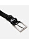 Men's Patent Leather Black Belt - 5