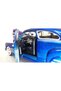 Motormax 1948 Chevy Aerosedan Fleetline Blue 1:24 Model Car - 4
