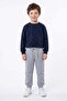 3 İplik Basic Unisex Children's Sweatpants with Elastic Waist - 2
