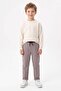 Double Legged Boys' Trousers with Tie Waist - 2