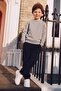 3 Threaded Elastic Waist Jogger Unisex Kids Sweatpants