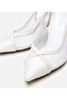 White Women's Mesh Stiletto - 3