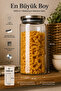 Bormio 12-Piece Vacuum Glass Jar Set with Metal Lids – Food Storage & Spice Container Set 1400 Ml, 900 Ml, 650 ml - 7