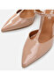 Women's Leather Powder Stiletto - 4