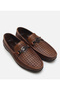 Genuine Leather Brown Men's Loafer - 2