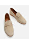 Women's Loafer - Genuine Leather Bone - 3
