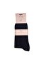 Men's Plain Seamless Wool Socks Fo 8000 Black - 4