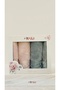 Bath Towel Set 4-Piece Star Bath Set - 3
