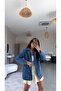 Oversize Padded Jean Jacket - 2