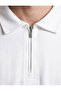 Cotton Long Sleeve Half Zip Polo Neck Sweatshirt - 4