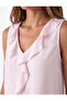 Flywheel Detailed V-Neck Sleeveless Blouse - 5