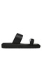 Women's Black Flat Sandals