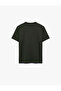 Regular Fit Short Sleeve Crew Neck Cotton Basic T-Shirt - 6