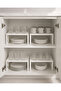 Large In-Cabinet Organizer Shelf Cup Rack Organizing Rack 2 Pieces - 5