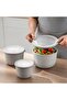 Lora 3-Piece Storage Container Gray - 2