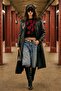 Floral Patterned Crew Neck Knitwear Sweater - 2