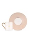 Navy Beige 2-Piece Coffee Cup Set - 6
