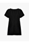 Round Neck Short Balloon Sleeve Mini Dress - 7