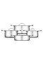 Storey 3Ply 8 Piece Induction Base Steel Cookware Set