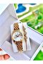 Minimal Series 28 mm Case Diameter Steel Band Gold Women's Watch - 2