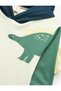 Long Sleeve Cotton Dinosaur Printed Hooded Sweatshirt - 3
