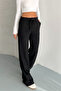 Soft Textured Lace-Up Comfortable Pants - 5