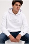 Woven Curve Logo Regular Men's Sweatshirt
