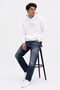 Woven Curve Logo Regular Men's Sweatshirt - 3