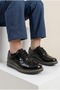 Boy's Black Navy Blue Daily Classic Shoes Circumcision - 2