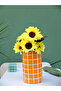 Handmade Mosaic Cylinder Vase |   Ceramic Material Modern Decor - 2
