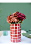 Handmade Mosaic Cylinder Vase |   Ceramic Material Modern Decor - 5