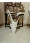 100 Pieces of White Luxury Gray Paper Bags for Carrying Bouquets and Potted Flowers, 100 Pieces - 3
