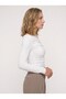 Women's Off-The-Shoulder Gathered Blouse White - 5