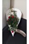 Premium Bouquet Carrying Paper Case – Flower Presentation Case with Handle – Luxury White Decorative Bouquet Cobalt in 100's - 2