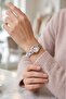 Classical Minik Women Wrist Watch with Numbers Silver Pink Color Pl-1524B4X - 3