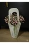 1000 Pieces of White Luxury Gray Paper Bags with Inner Lining for Bouquet & Potted Flower Transport - 5