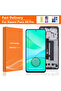 Black With Frame 6.67" AMOLED For Poco X6 Pro Lcd Display Touch Screen Digitizer Assembly Replaceme