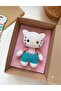 Hellokitty Toy - Hand Knitted Detailed - 2