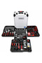 Professional 399Pcs Chrome Vanadium Mechanical Maintenance Tool Set Kit with Aluminum Trolley Case