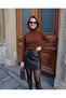 Plain Fishing Collar Basic Sweater