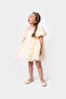 Girls' Evening Dress - Embossed Rose Pattern, Fluffy Princess Model, Birthday & Wedding - 3